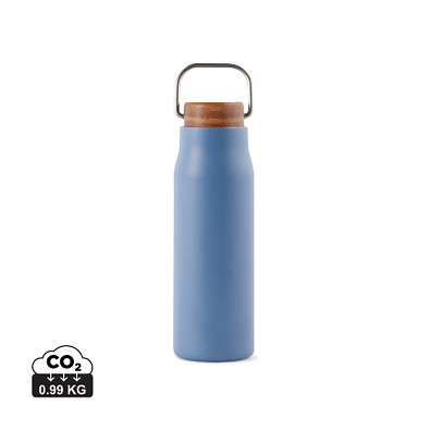 VINGA Ciro RCS recycelte Vakuumflasche 300ml, blau