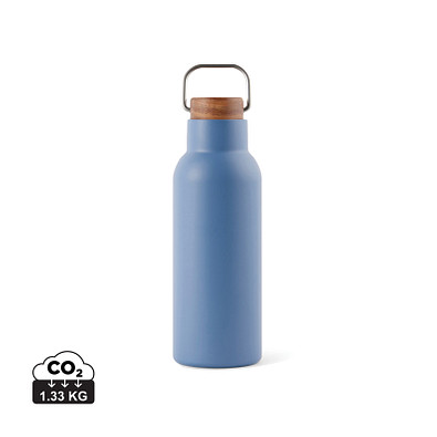 VINGA Ciro RCS recycelte Vakuumflasche 580ml, blau