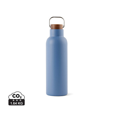 VINGA Ciro RCS recycelte Vakuumflasche 800ml, blau