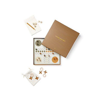 VINGA Coffee-Table Spielesammlung, braun