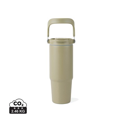 VINGA Eos Trek 880ml Flasche aus RCS rec. Stainless-Steel, grün, grün