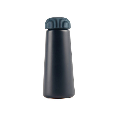 VINGA Erie 450ml Vakuumflasche aus RCS recyceltem Stahl, blau