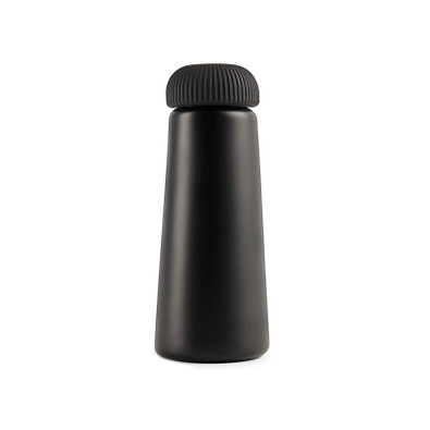 VINGA Erie 450ml Vakuumflasche aus RCS recyceltem Stahl, schwarz