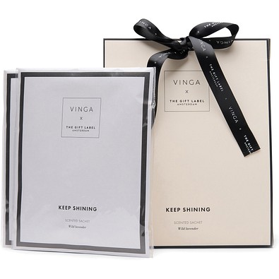 VINGA x TGL Duftsachet, weiß, schwarz