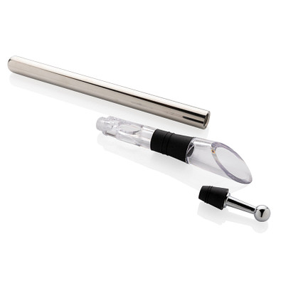XD COLLECTION Weinkühler-Stab Vino, silber
