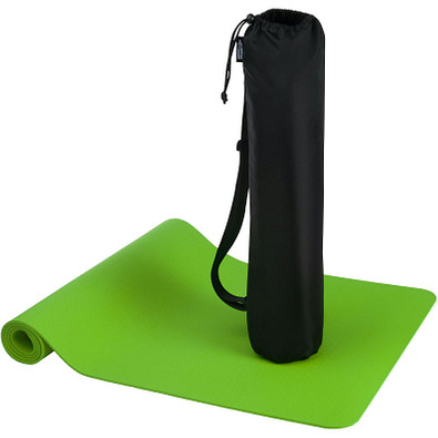 Virabha Yogamatte aus recyceltem TPE, grün