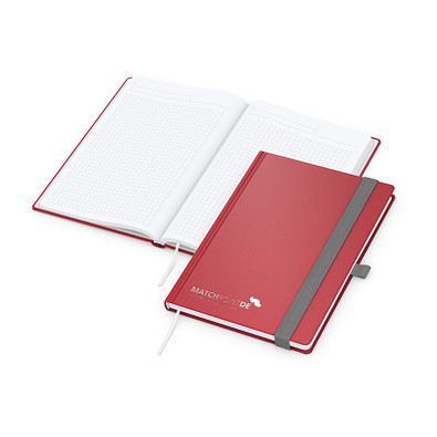 Geiger-Notes Vision-Book A5 Bestseller, inkl. Silberprägung, rot