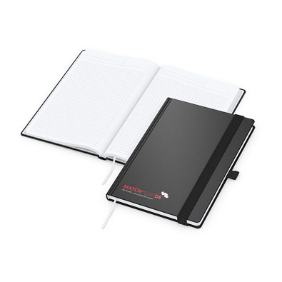 Geiger-Notes Vision-Book A5 Bestseller, inkl. Siebdruck, schwarz