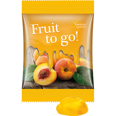 Trolli Vitamin Fruchtgummi Minitüte, inkl. Druck, kompostierbare Folie, weiß