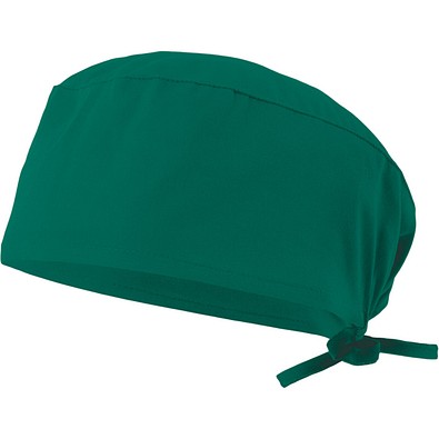 VL ENLIL. Gesundheitsbonnet (190g/m²), in Baumwolle (35%) und Polyester (65%), Grün
