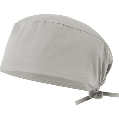 VL ENLIL. Gesundheitsbonnet (190g/m²), in Baumwolle (35%) und Polyester (65%), Hellgrau