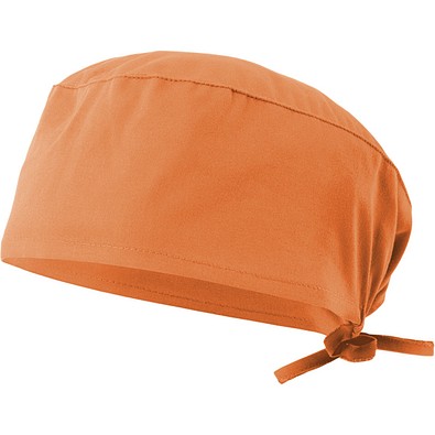 VL ENLIL. Gesundheitsbonnet (190g/m²), in Baumwolle (35%) und Polyester (65%), Lachs