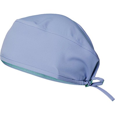 VL SAGA. Hygienemütze (140 g/m²), aus 100 % Mikrofaser, Pastellblau