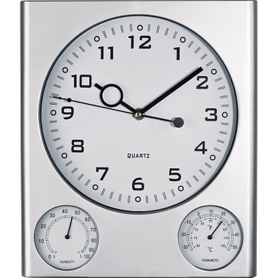 Wanduhr Den Haag, grau