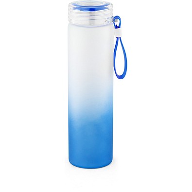 WILLIAMS. Flasche aus Borosilikatglas und Deckel aus AS 470 mL, Königsblau