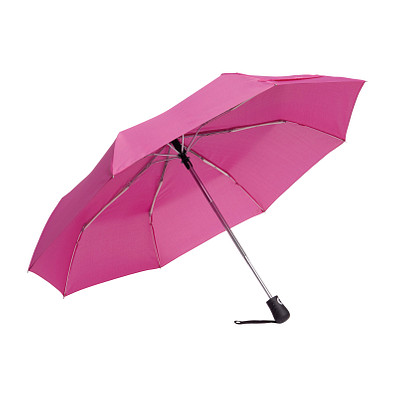 Automatik Windproof Taschenschirm BORA, dunkelpink