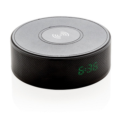 XD COLLECTION Wireless-Charging-Lautsprecher Wake, schwarz XD COLLECTION Wireless-Charging-Lautsprecher Wake, schwarz