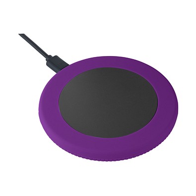 Wireless Charger REEVES-myMATOLA, schwarz/lila