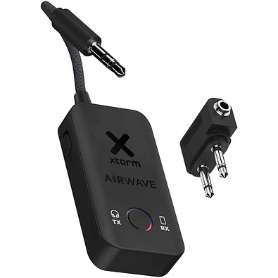 Xtorm XAWBT01 AirWave kabelloser Audio Adapter, schwarz
