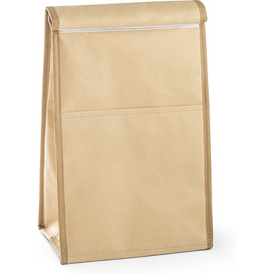 YORK. Kühltasche 4l aus isoliertem Papier, Natur