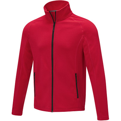 Zelus Fleecejacke für Herren, rot,  3XL