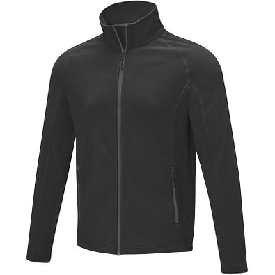 Zelus Fleecejacke für Herren, schwarz,  3XL