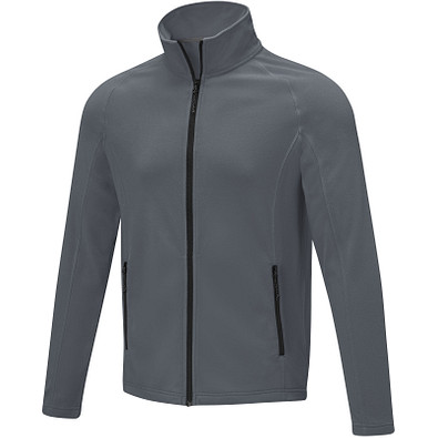 Zelus Fleecejacke für Herren, storm grey,  3XL