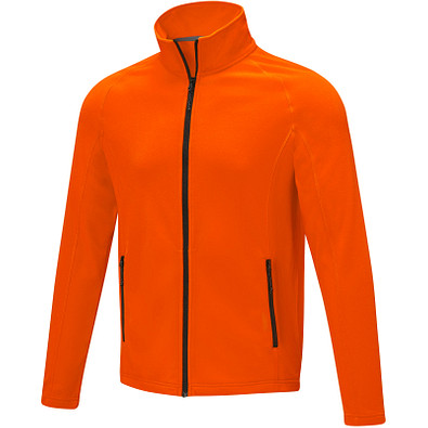 Zelus Fleecejacke für Herren, orange,  L