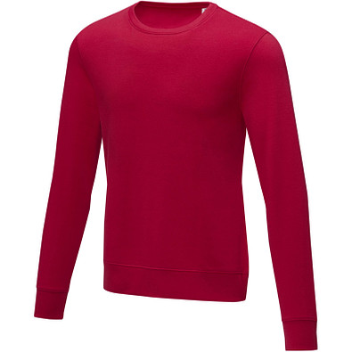 Zenon Sweater mit Rundhalsausschnitt für Herren, rot, XS