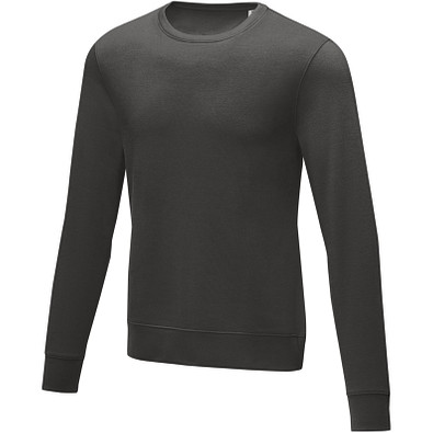 Zenon Sweater mit Rundhalsausschnitt für Herren, storm grey, XS