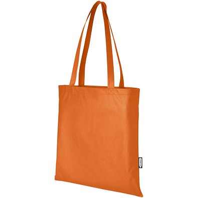 Zeus Non Woven große Tragetasche 6L aus GRS Recyclingmaterial 6 L, orange