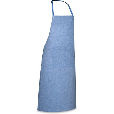 ZIMBRO. Schürze mit recycelter Baumwolle (140 g/m²), Königsblau