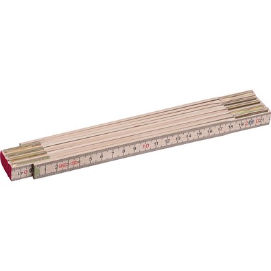 Zollstock aus Holz SVENJA, beige