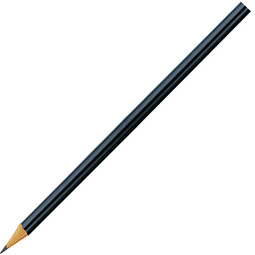Qualitäts-Bleistift ohne Radiergummi, schwarz