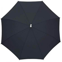 Automatik-Stockschirm Rain, Schwarz/Silber