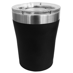 Coffee-Cup premium, 330 ml, schwarz-matt