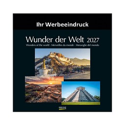 XL Bildkalender Wunder der Welt