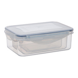3er Set Aufbewahrungsboxen, transparent