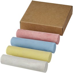 4 teiliges Kreideset, natur