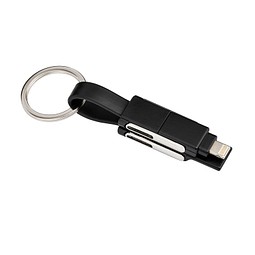 6-in-1 Ladekabel REEVES-MIXCO III, schwarz