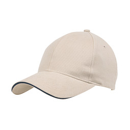 6-Panel-Sandwich-Cap LIBERTY,beige