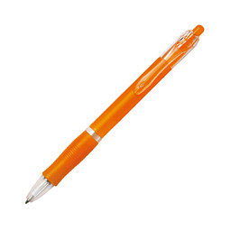 BIC® Kugelschreiber Clic Pen, blaue Mine, orange-frosted