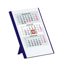 2-Jahres-Kalender Elfe 2026/2027, weiß/blau