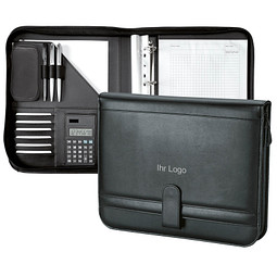 Organisationsmappe Ricciona, DIN A4, schwarz