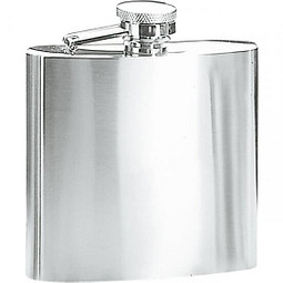 Flachmann, 190 ml, silber