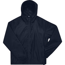 B&C Collection Unisex Windbreaker Jacke, dunkelblau, XXL
