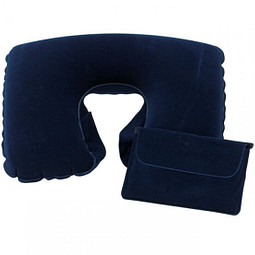 Aufblasbare Nackenstütze, Dunkelblau