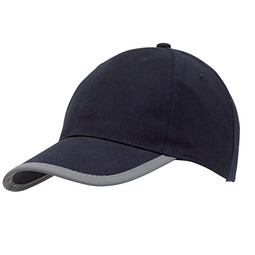 6-Panel-Cap Reflect, dunkelblau