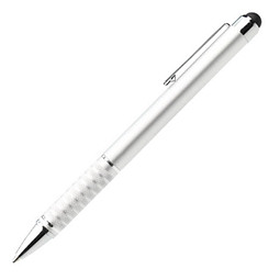 PENKO® Metall-Touch-Kugelschreiber Halifax, blaue Mine, silber