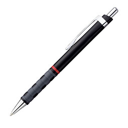 rotring Druckkugelschreiber Tikky, blaue Mine, schwarz
